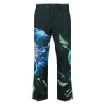 Dries Van Noten Panvel Floral-print Trousers