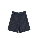 Dries Van Noten Patterned Denim Shorts