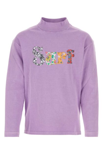 ERL Lilac Cotton Sweatshirt
