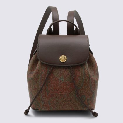 Etro Brown Backpack
