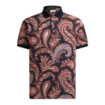 Etro Paisley-print Cotton Polo Shirt