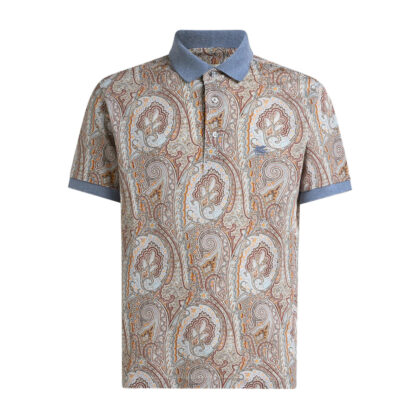 Etro Piqué Polo Shirt