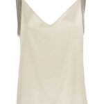 Fabiana Filippi Satin Lingerie Top
