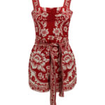 Farm Rio Floral Belted Short Jumpsuit