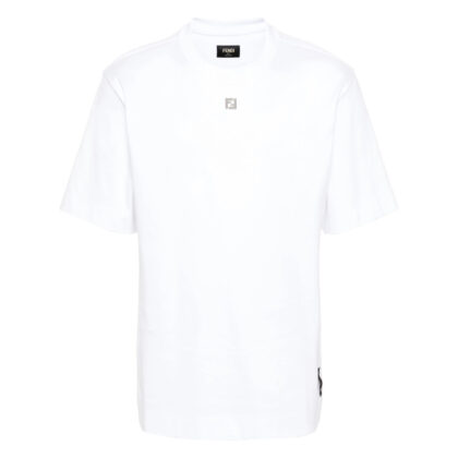 Fendi FF-plaque Cotton T-shirt