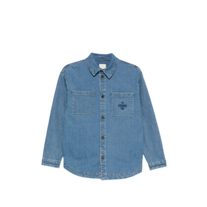 Fendi Logo-patch Overshirt
