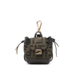 Fendi Nano Backpack Patterned Charm
