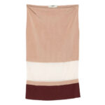 Fendi Panelled Knit Skirt