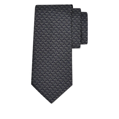Ferragamo Jacquard Silk Tie