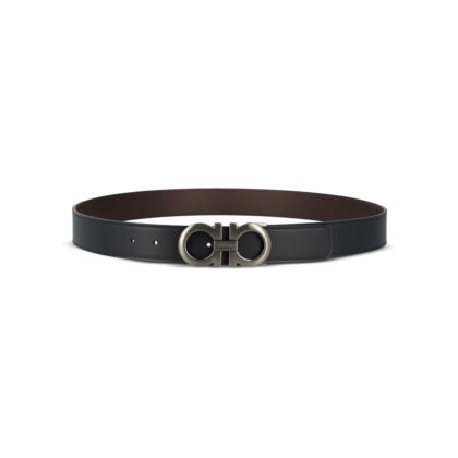Ferragamo Logo-buckle Leather Belt
