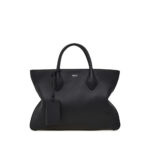 Ferragamo Monogram Structured Leather Tote Bag