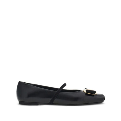 Ferragamo New Vara Flat Ballerina Shoes
