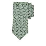 Ferragamo Square Print Silk Tie