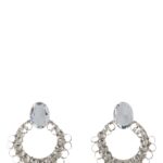 Givenchy Embellished Metal Broken Chandelier Earrings