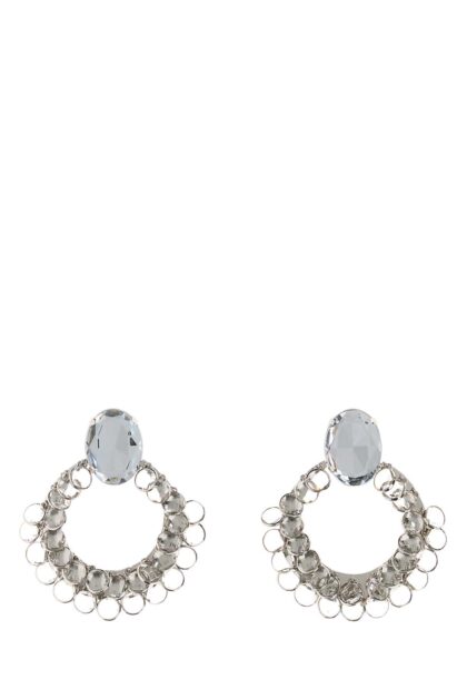 Givenchy Embellished Metal Broken Chandelier Earrings