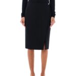 Givenchy Wool Midi Skirt