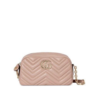 Gucci Small GG Marmont Chevron Shoulder Bag