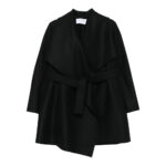 Harris Wharf London Wrap-front Belted Coat
