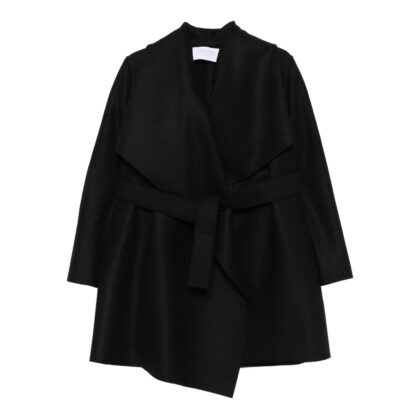 Harris Wharf London Wrap-front Belted Coat