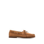 Henderson Baracco Zelia Lace-up Detail Boat Shoes