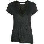 Iro V-neck Short-sleeve T-shirt