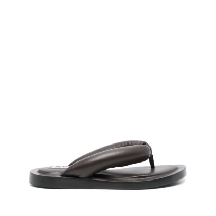 Jil Sander Nappa Flip Flops