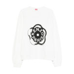 Kenzo Floral-logo Print Sweatshirt