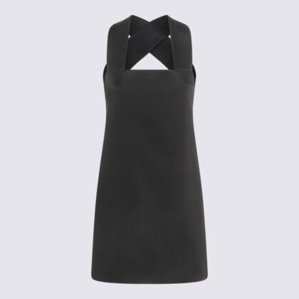 Khaite Black Silk Dress