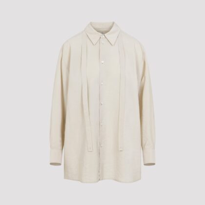 Lemaire Long Shirt With Tie