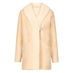 Lou Lou De Saison Isak Elongated-lapel Shearling Coat