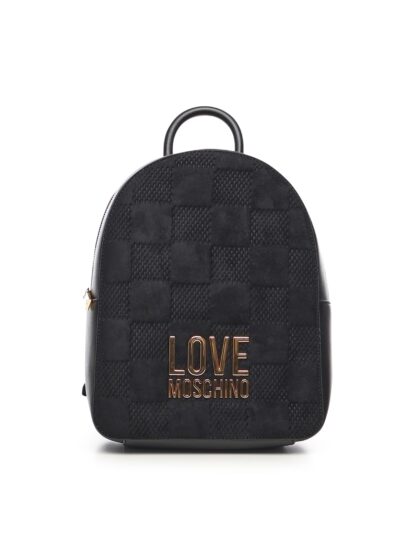 Love Moschino Lettering Logo Backpack