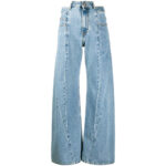 Maison Margiela Décortiqué Wide-leg Jeans