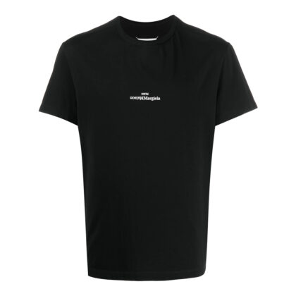 Maison Margiela Distorted-logo Cotton T-shirt