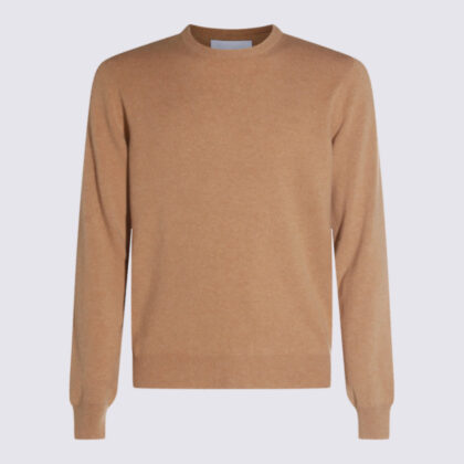 Malo Beige Wool Knitwear