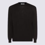 Malo Black Wool Knitwear