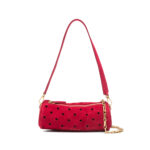 Manu Atelier Mini Cylinder Perforated Shoulder Bag