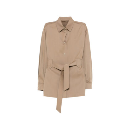 Max Mara Belted Fitted Jacket