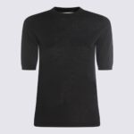 Max Mara Black Gerico Wool Knitwear