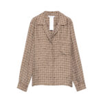 Max Mara Buttoned Patterned Top