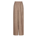 Max Mara Elasticated Patterned Trousers