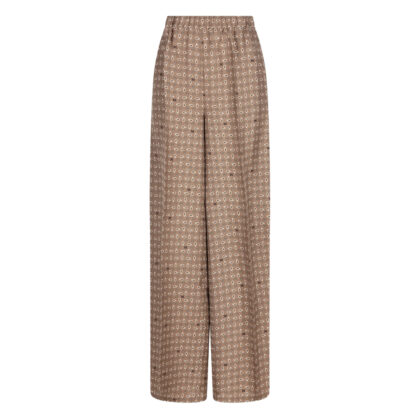 Max Mara Elasticated Patterned Trousers