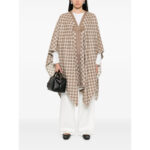 Max Mara Monogram-pattern Cape