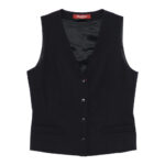 Max Mara Studio Buttoned V-neck Gilet
