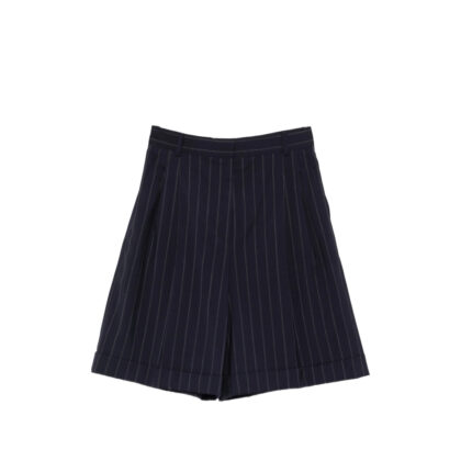 Max Mara Studio Mstere Pinstripe Shorts