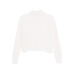 Max Mara Studio Ribbed Mock-neck Sweater