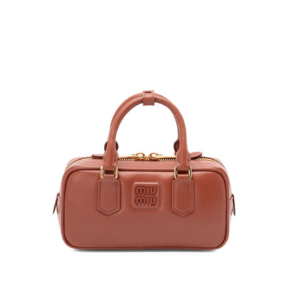 Miu Miu Arcadie Logo-plaque Top-handle Tote Bag
