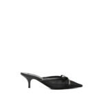 Miu Miu Bow-detail Pointed-toe Mules