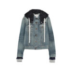 Miu Miu Hooded Denim Jacket