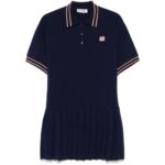 Miu Miu Logo-patch Mini Dress