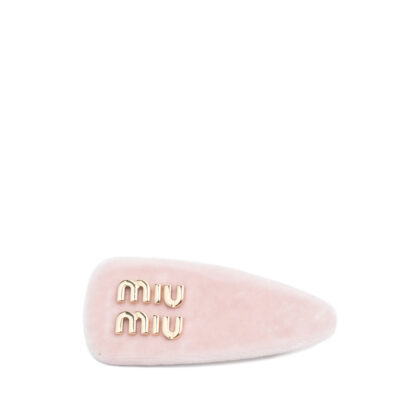 Miu Miu Logo-plaque Hair Clip